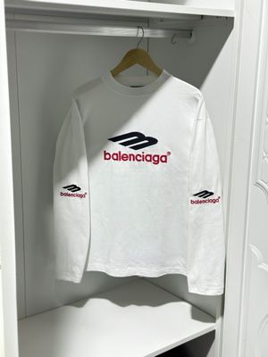 Kaos Brand Balenciaga 3B Sport Icon Long Sleeve