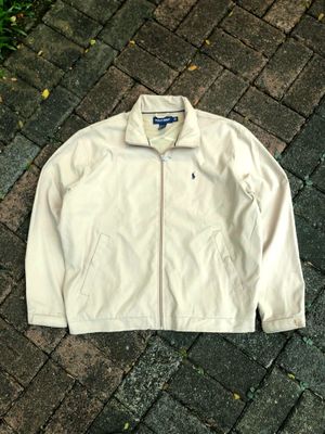 Polo Golf Ralph Lauren Work Jacket Harrington Canvas