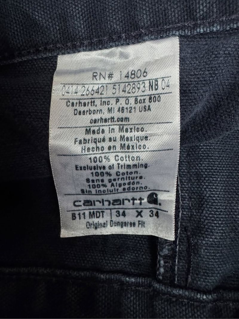 carhartt duck work carpenter pants #FBLP151, foto 5
