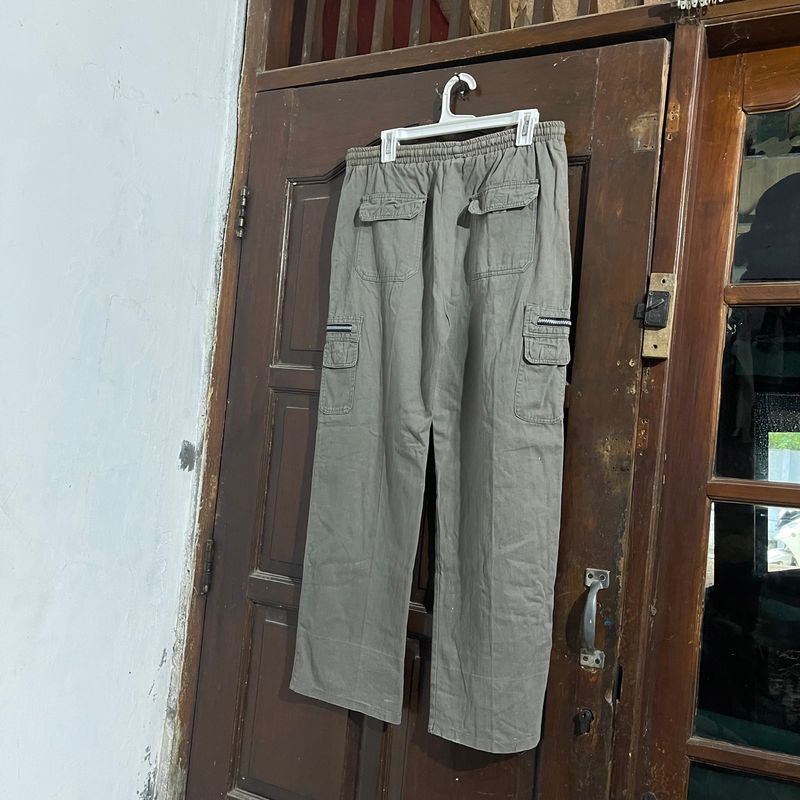 Unbrand Relaxed Olive Loose Pants, foto 3