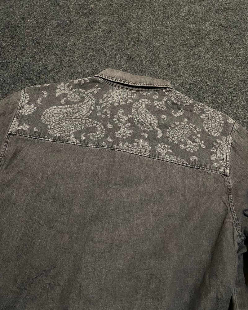 Denim Pattern Shirt Ziozia, foto 4