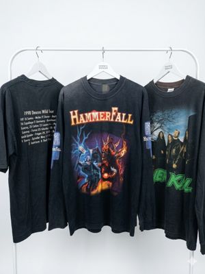 Long Sleeve kaos vintage band Hammerfall
