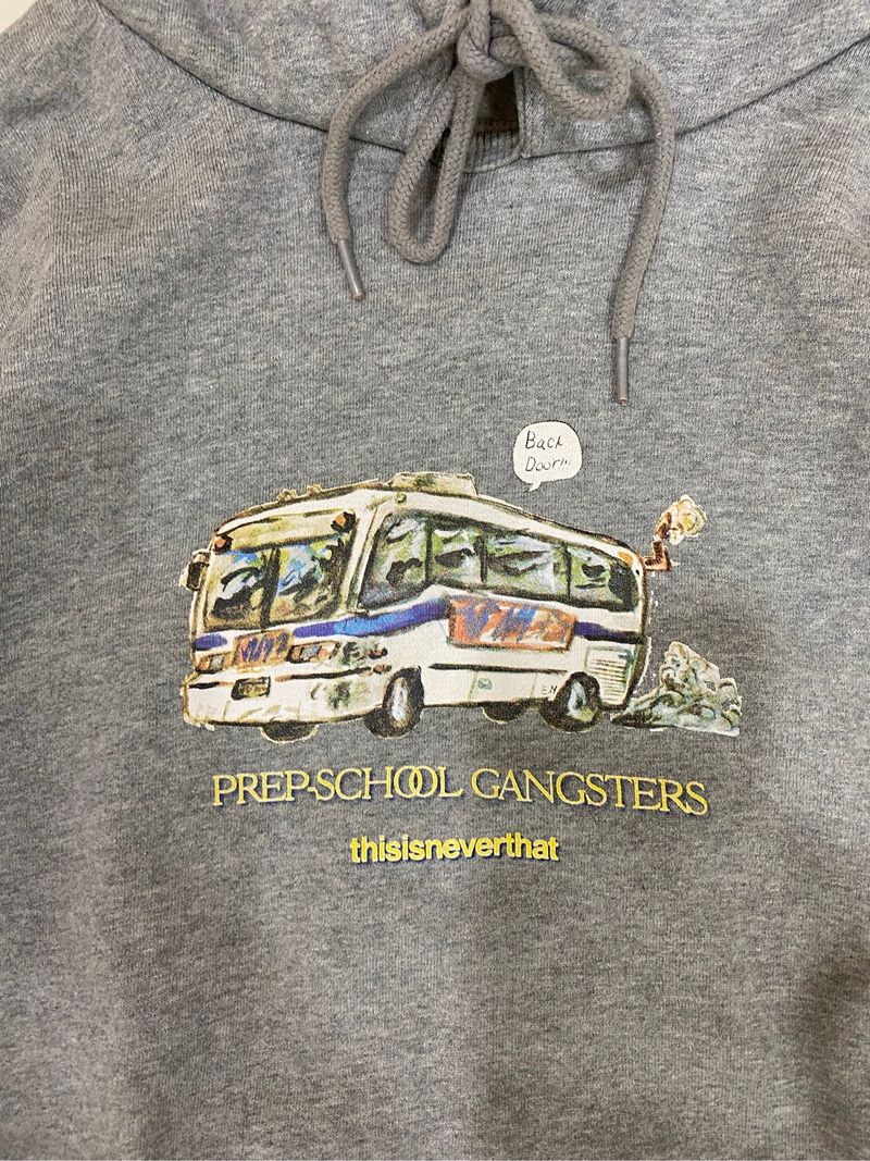 Thisisneverthat Pullover Hoodie - Grey, foto 3