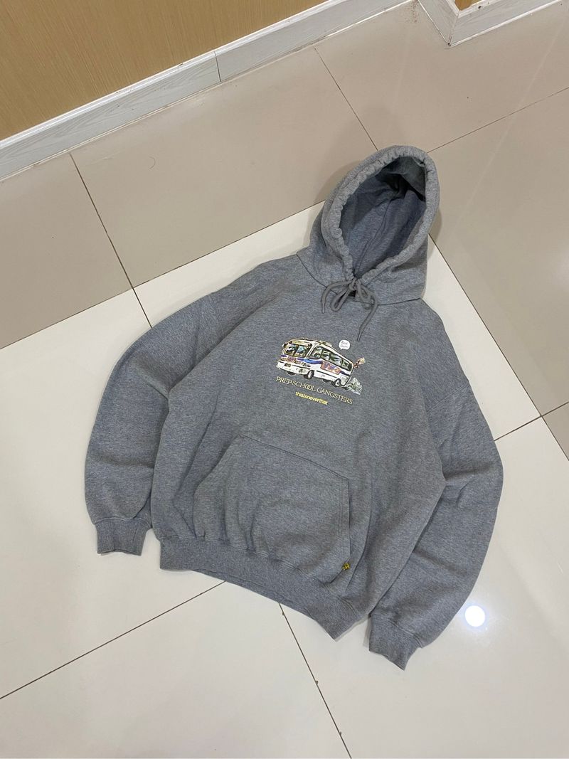 Thisisneverthat Pullover Hoodie - Grey, foto 2