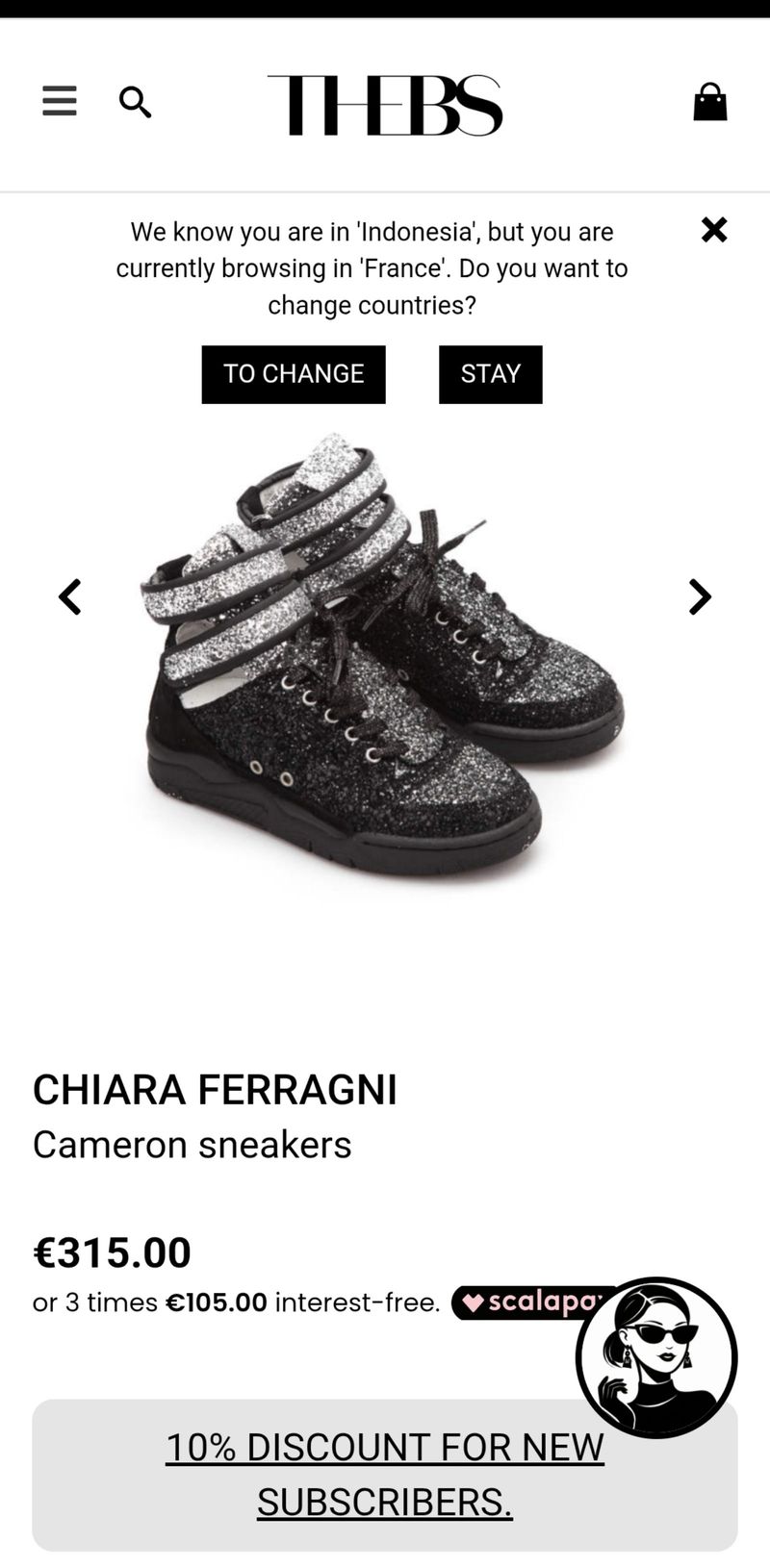 CHIARA FERRAGNI 'Cameron' High top sneakers, foto 9