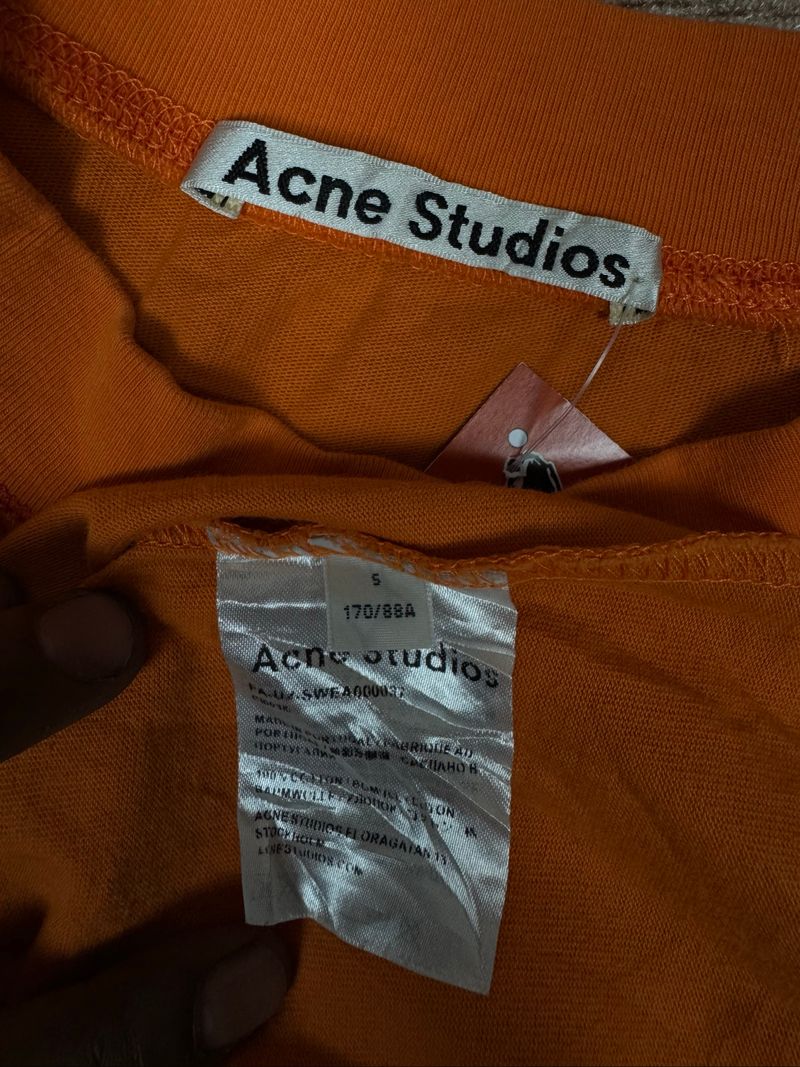 acne studios reverse logo tshirt #MRTS88, foto 4