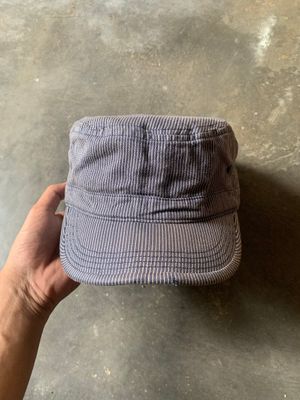 Uniqlo wabash hickory buckle back rail road mechanic hat