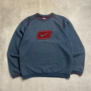 Nike Streetwear Y2K Sweater Pria gray