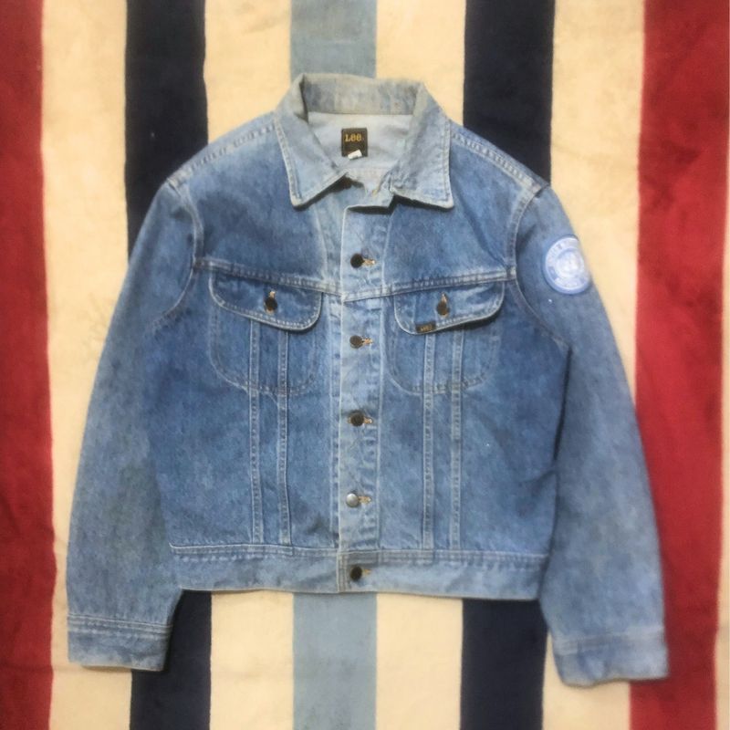 Vintage 80s Lee Rider 101J Denim Jacket - Preloved