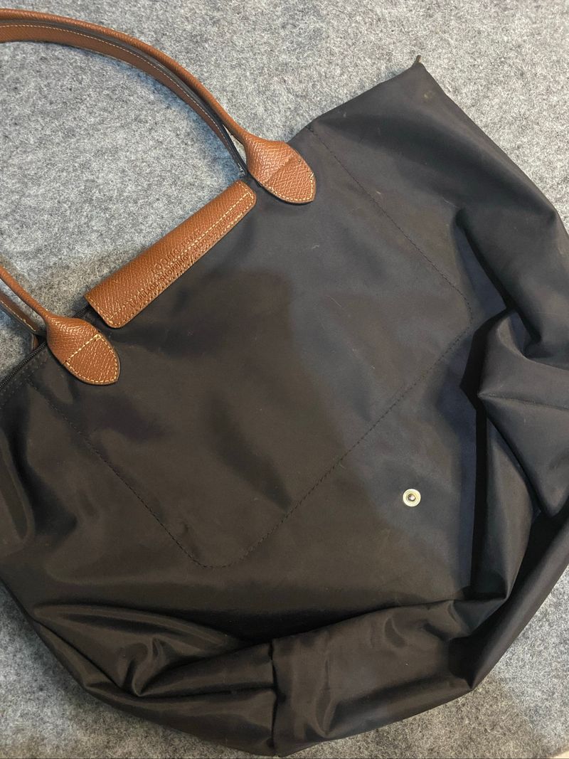 longchamp black totebag, foto 2