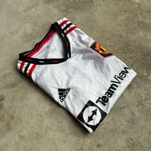 Casual Jersey Pria white