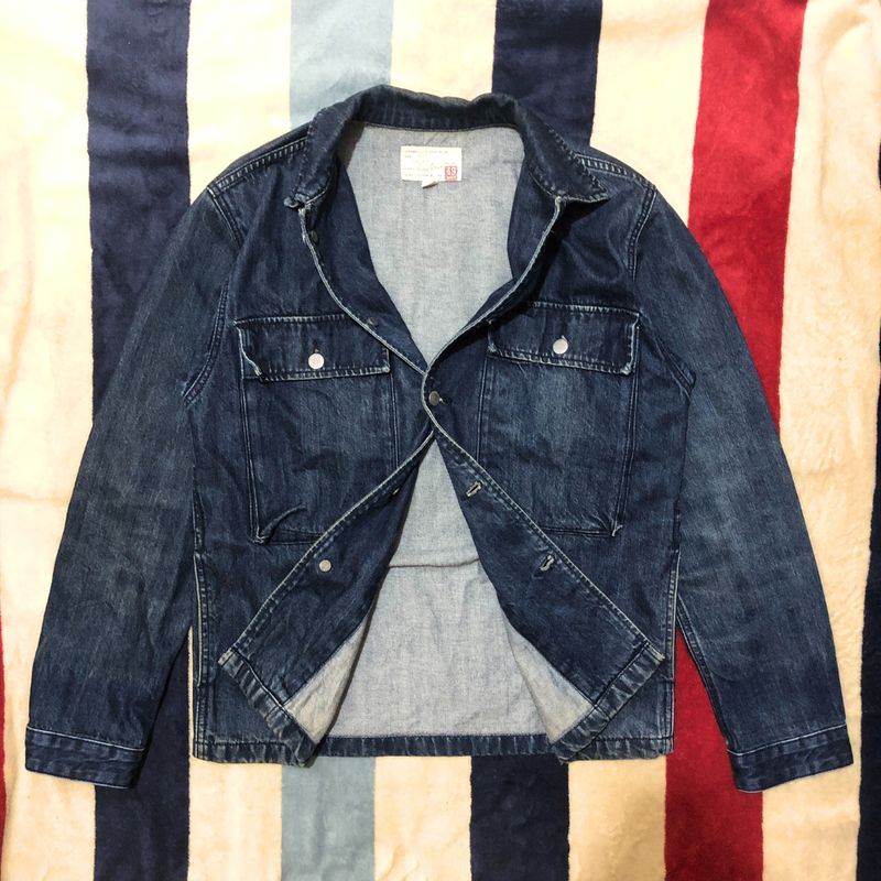 WHO.A.U Work Washed Denim Jacket, foto 2