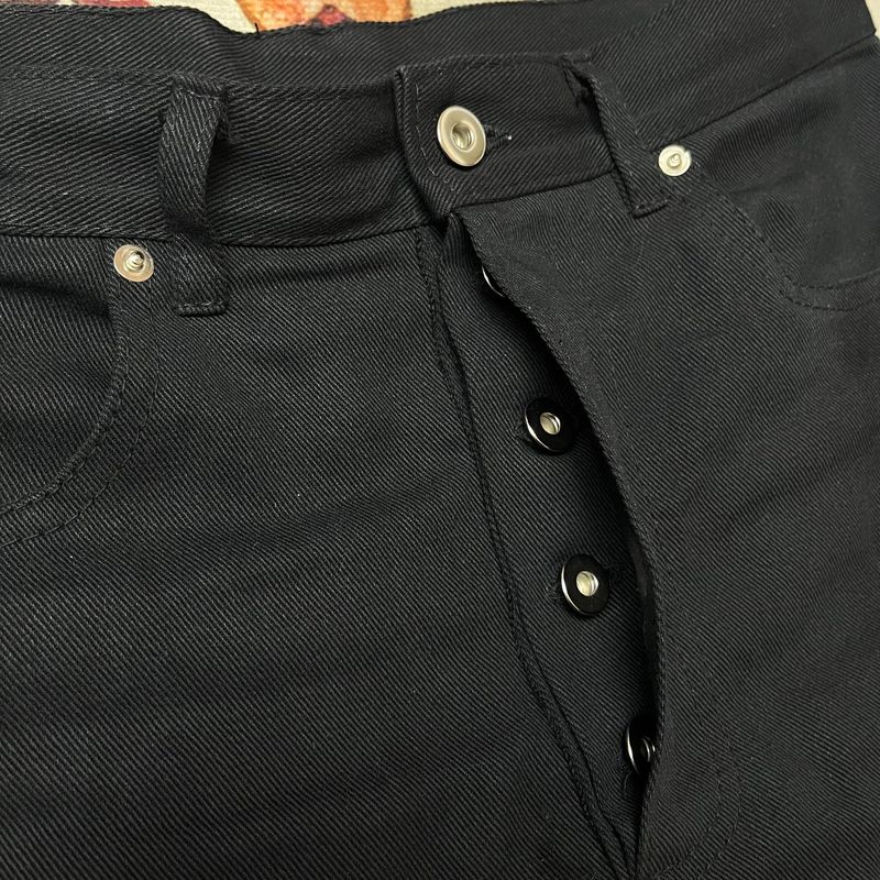 Loosetfit jeans raw denim, foto 2