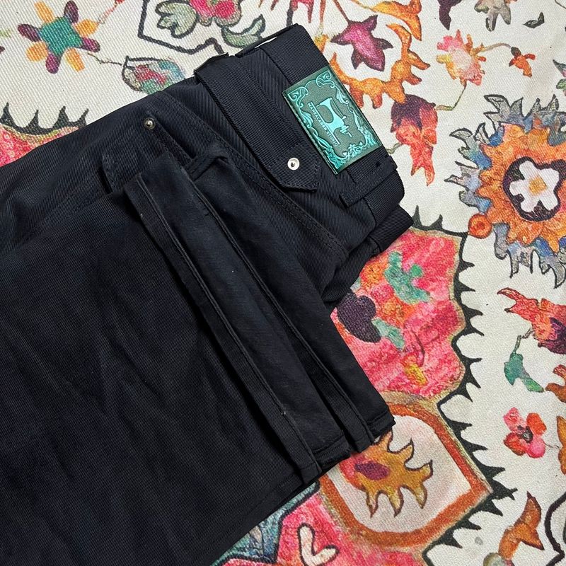 Loosetfit jeans raw denim, foto 5