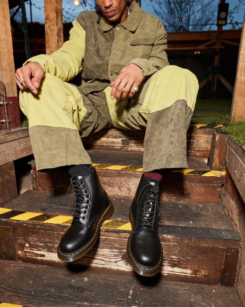 DR MARTENS BLACK 1460 SMOOTH , DOCMART BOOTS SMOOTH , DOCMAR, foto 9