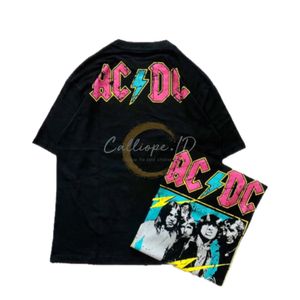 Kaos Band Merch Pull & Bear ACDC (Unisex) NETT PRICE