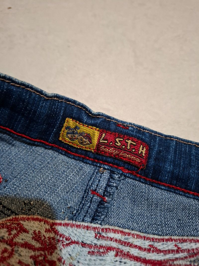 Butterfly Pattern Jeans, foto 9