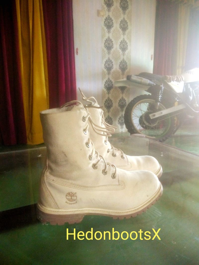 Vintage Timberland Authentic WP Fleece Fold Down Nubuck Boot, foto 3