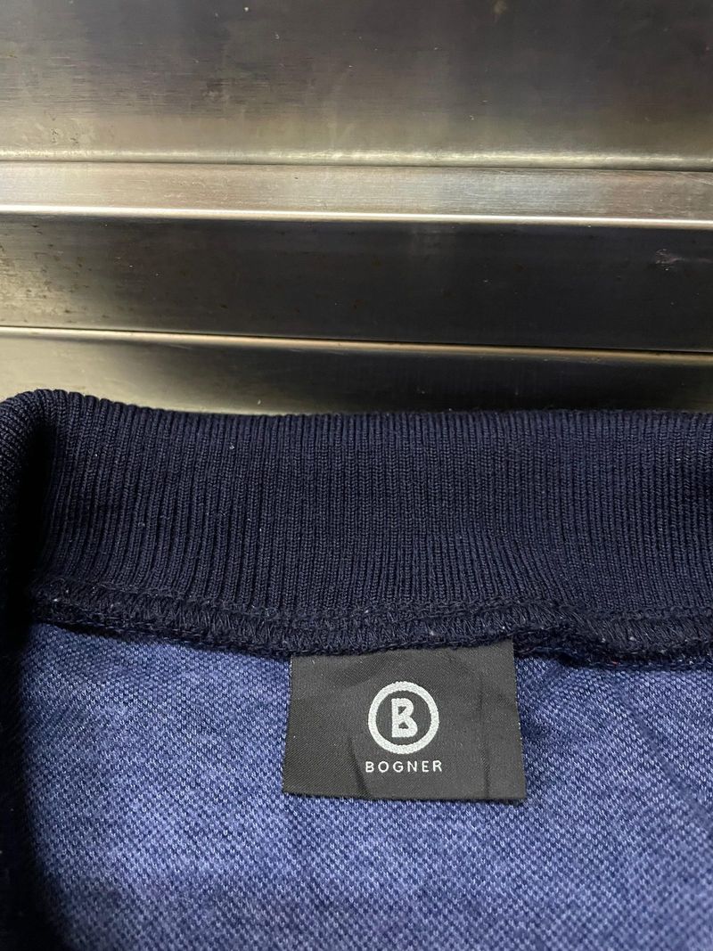BOGNER Long Polo Sweatshirt Half Button, foto 8