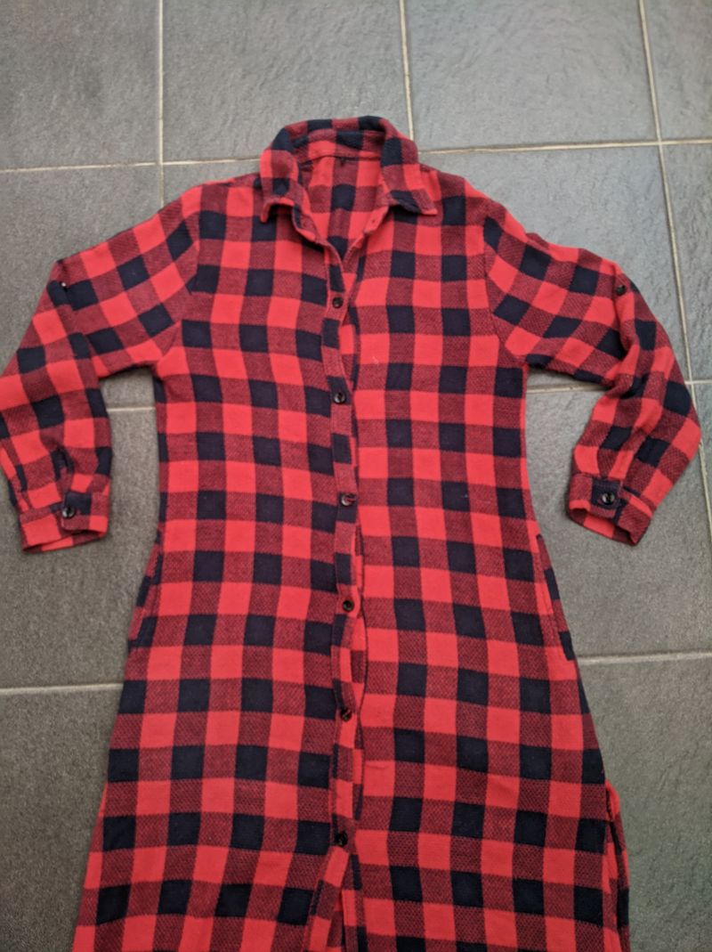 Casual Wanita red black, foto 3