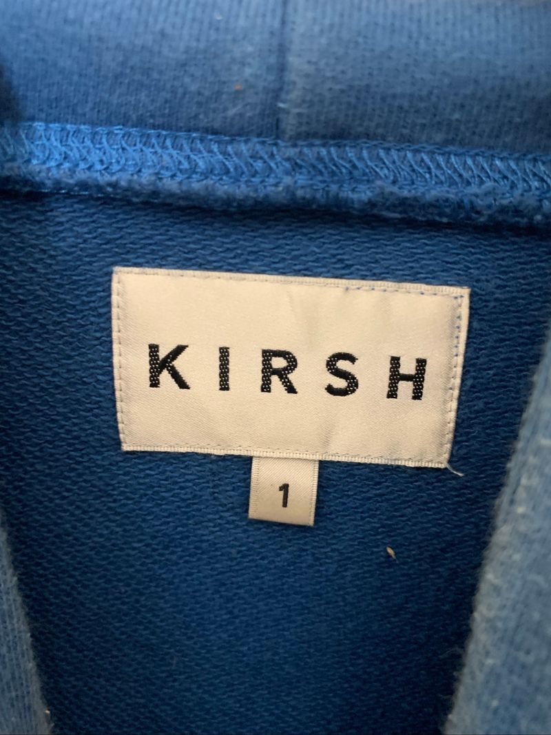 KIRSH Hoodie Biru Size 1, foto 3