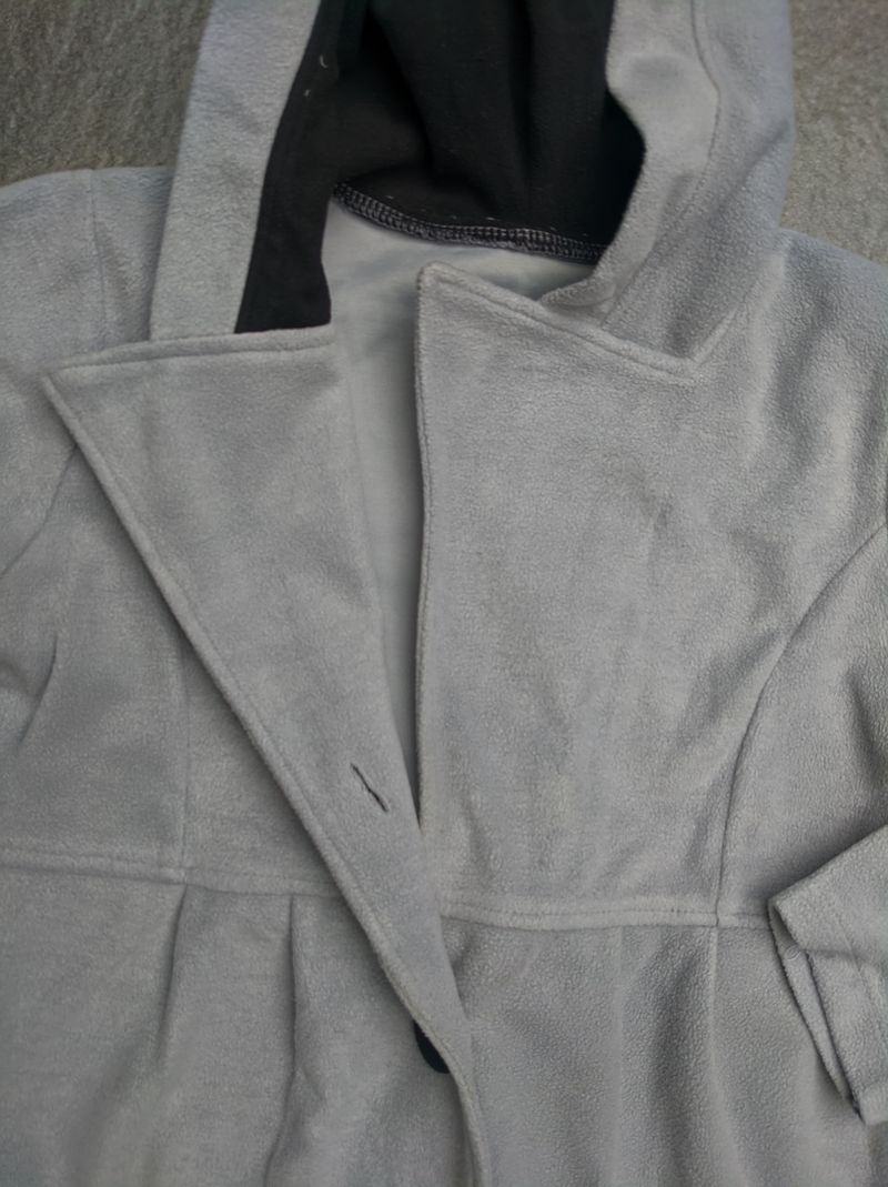 Casual Parka Wanita silver, foto 4
