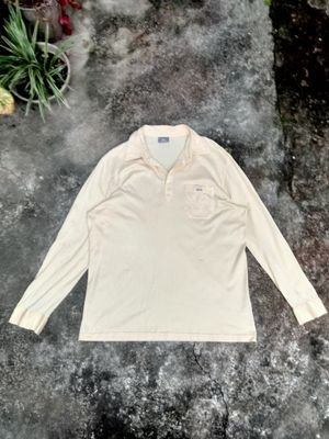 Lacoste Casual Polo shirt Pria cream