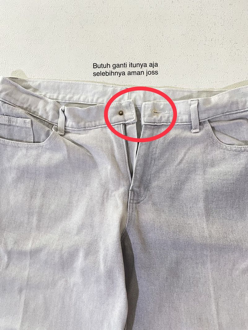 Celana Jeans Wosh Grey, foto 5