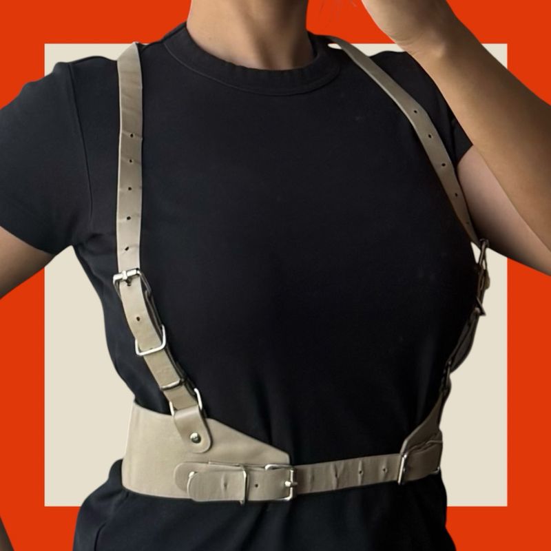 Harness Double Buckle Belt, foto 2
