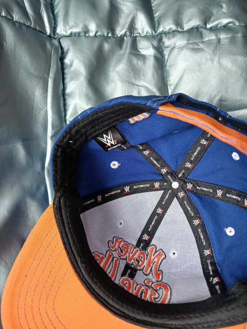 John cena two tone "never give up" hat, foto 3