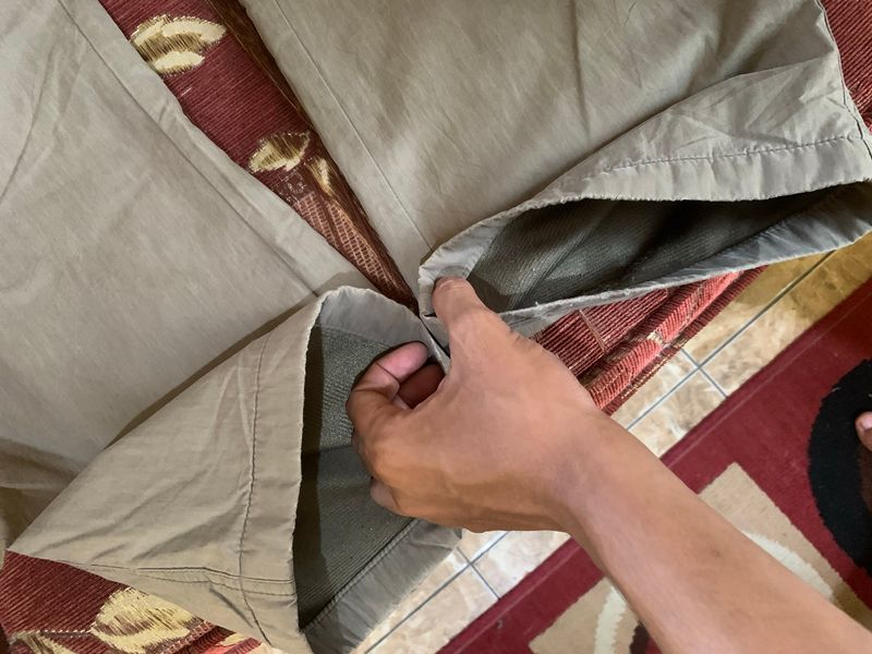 DAIZ BAGGY PANTS CHINO COKLAT, foto 4