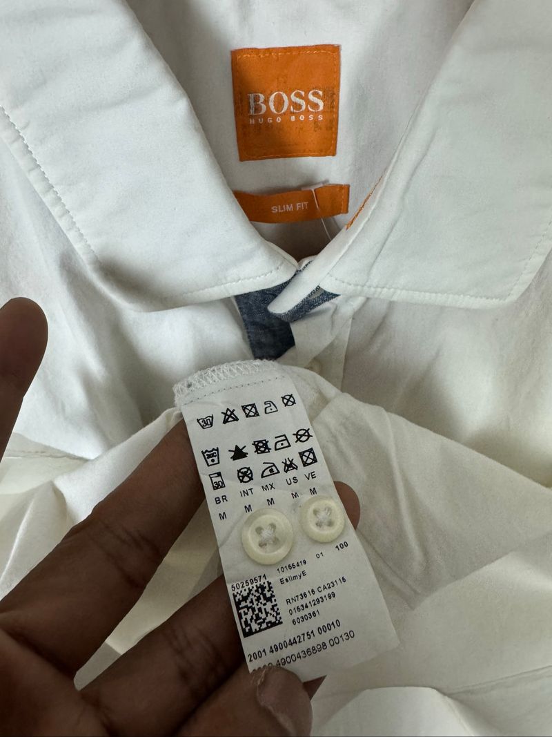 hugo boss white shirts #DCSH11, foto 4