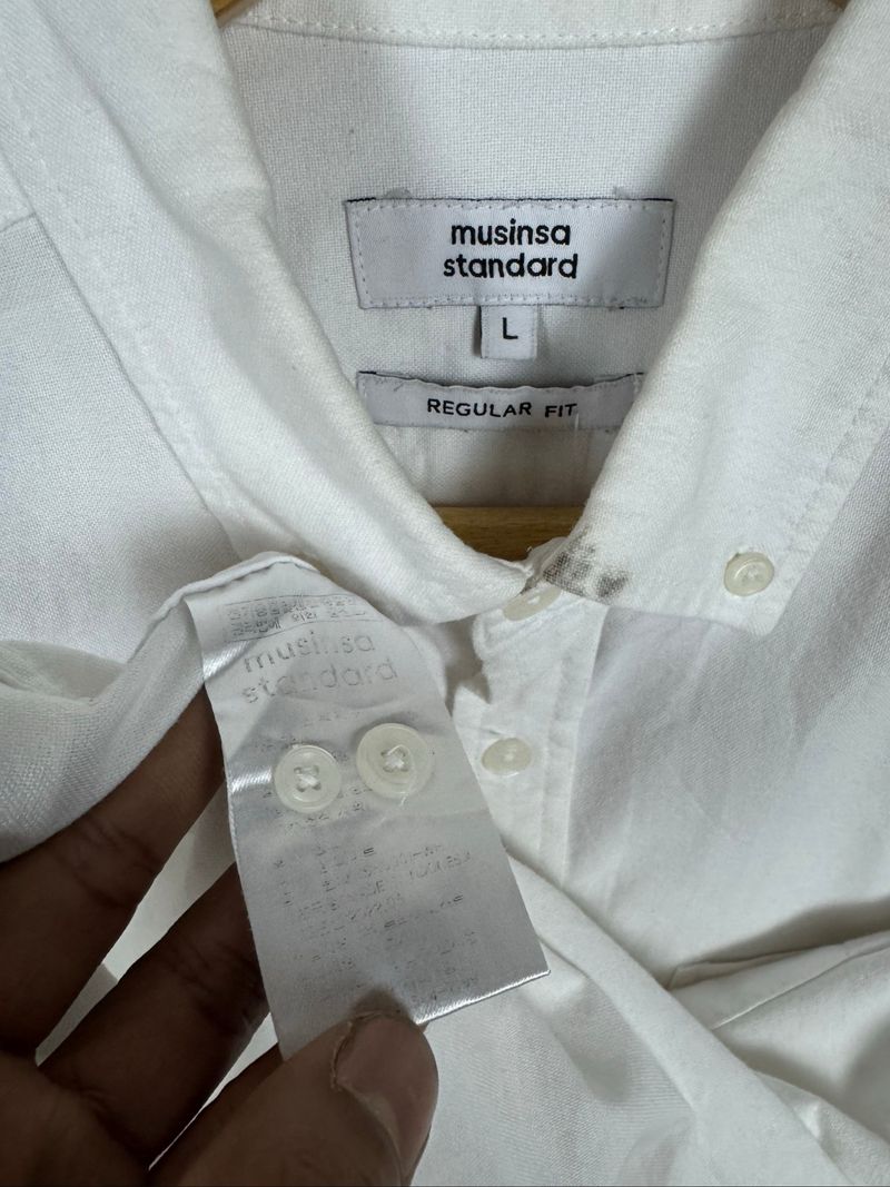 musinsa white shirts #APSH46, foto 4