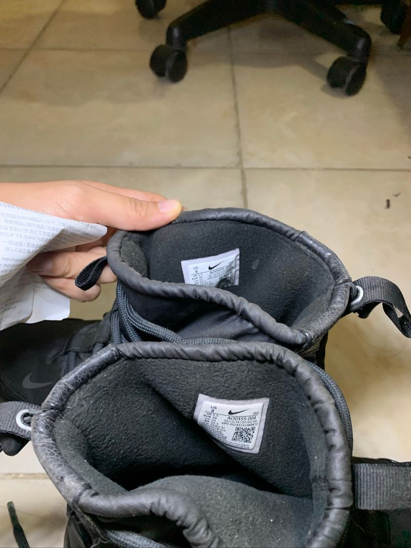 Nike roshe one hi sneakerboot ukuran 39, foto 4