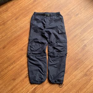 Uniqlo Streetwear Gorpcore Tracksuit Pria navy
