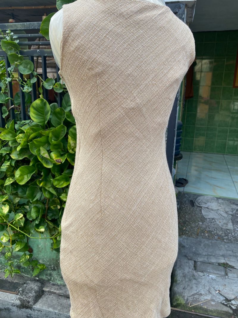fit dress yellow, foto 4