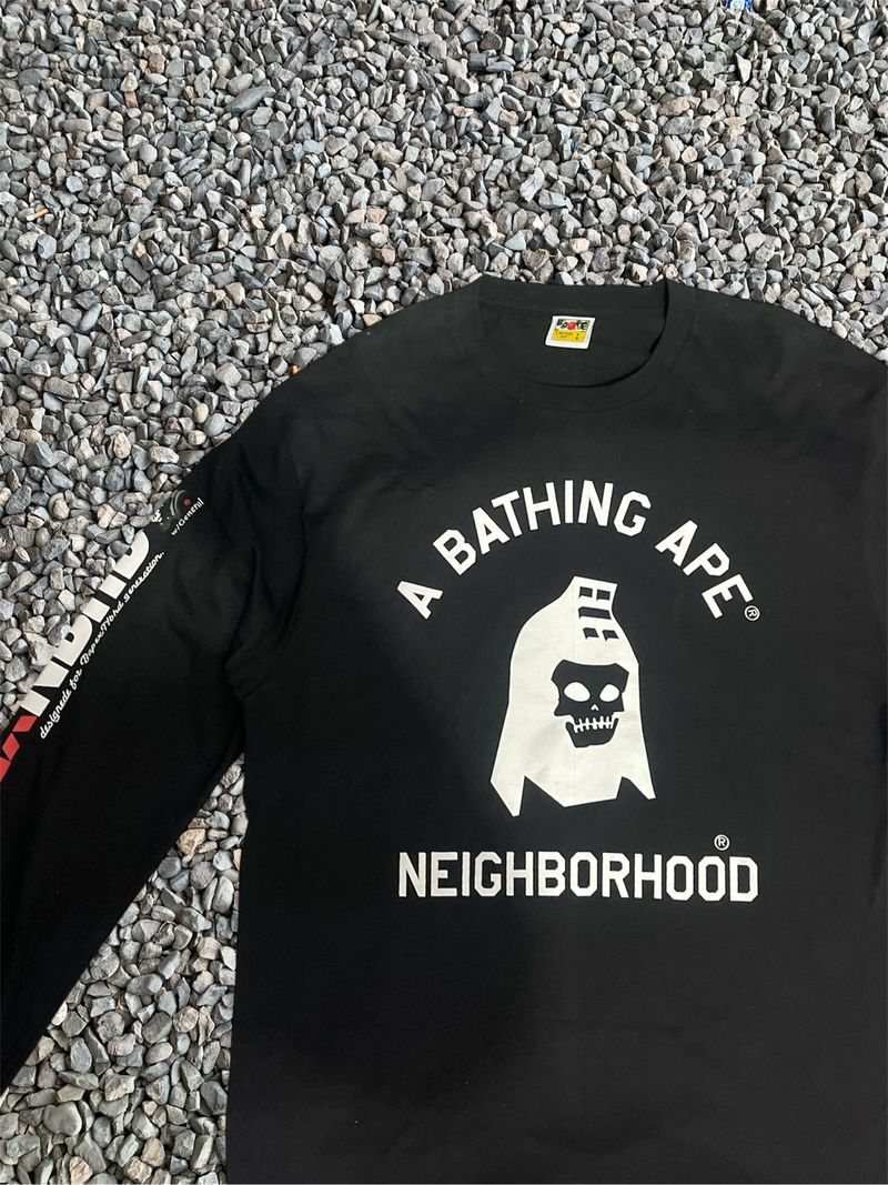 T-shirt A BATHING APE® × NEIGHBORHOOD, foto 3