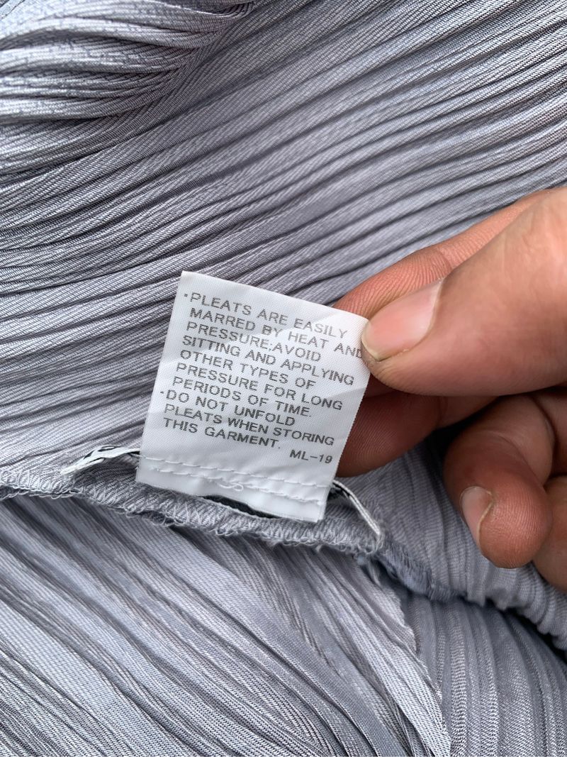 90s Issey Miyake batwing 3D pleats gradient cardigan, foto 8