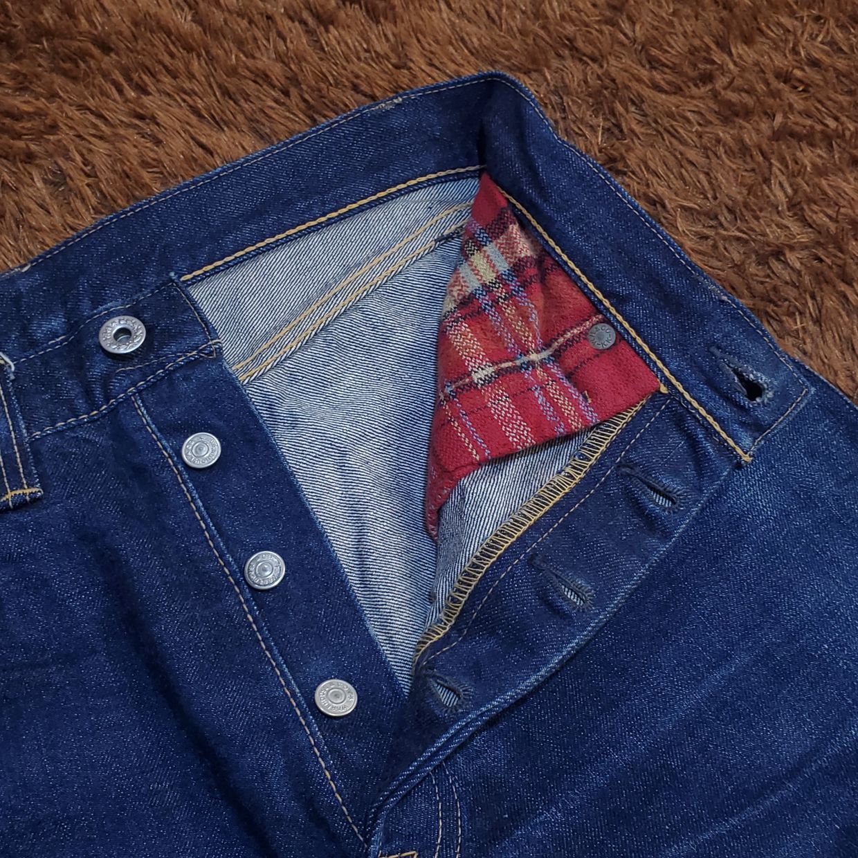 Warehouse & Co Selvedge Jeans Denim, foto 5