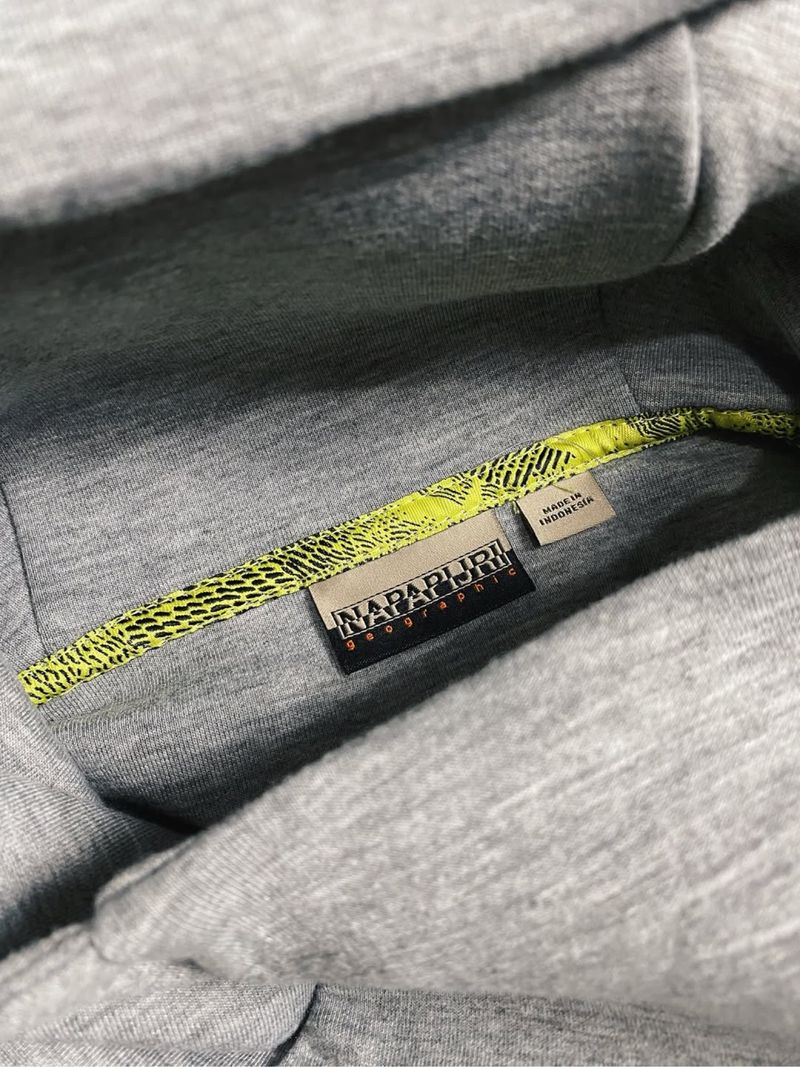 NAPAPIJRI GREY HOODED SOFTSHELL JACKET, foto 6