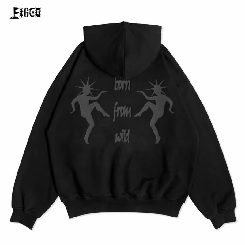 Gorpcore Hoody Pria black, foto 2