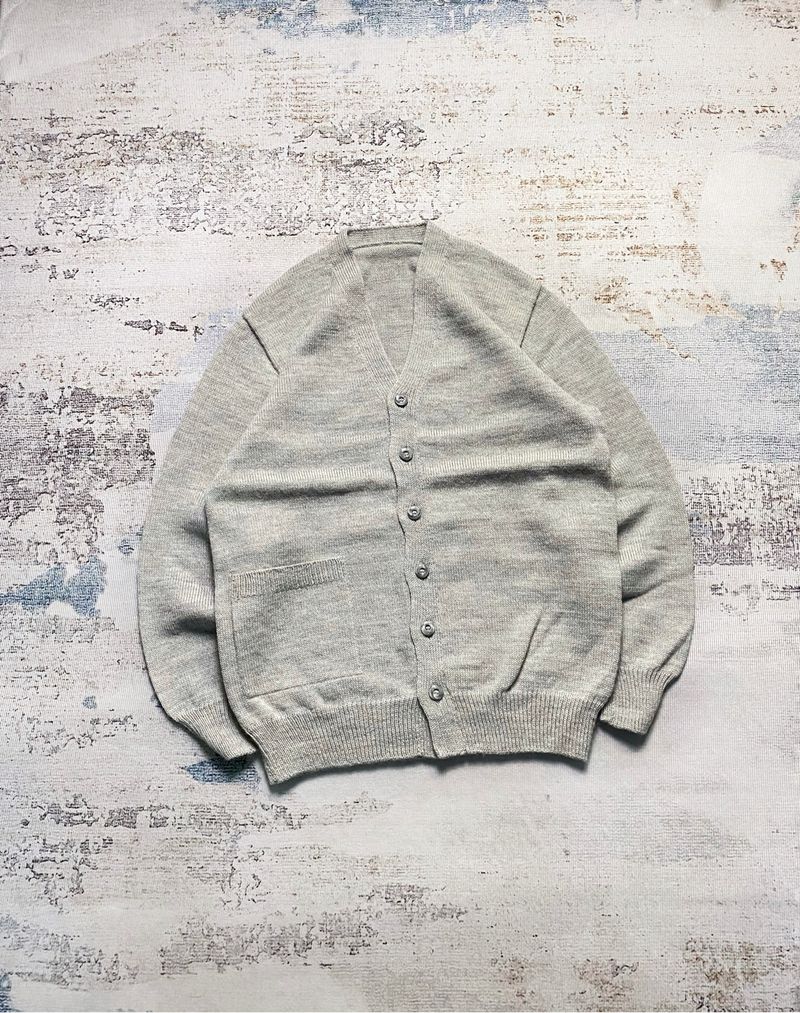 CARDIGAN BASIC GREY, foto 2