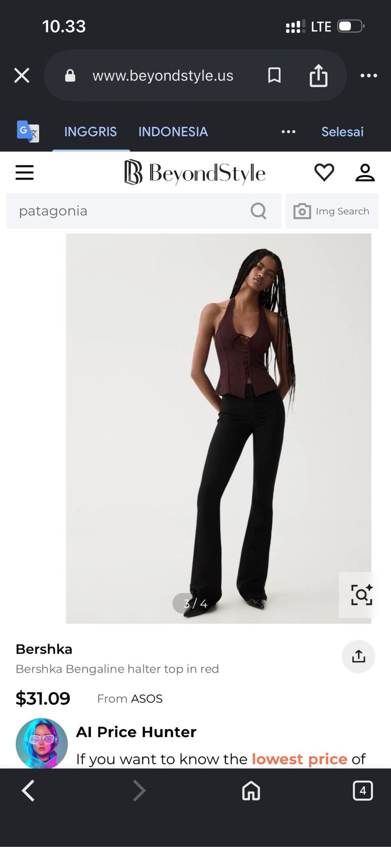 Halter Bershka, foto 2