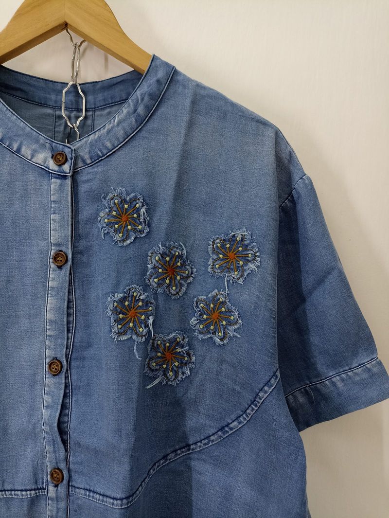 KOREAN DENIM SHIRT, foto 4