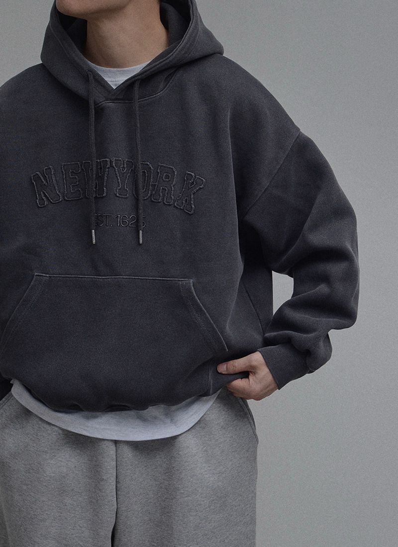 OVERDYED WASHED HEAVYWEIGHT HOODIE, foto 3
