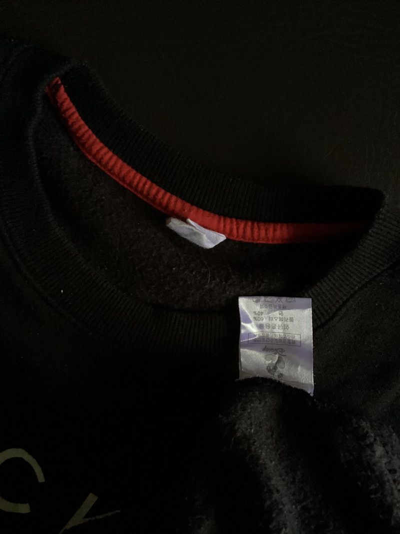 Sweatshirt Crewneck Basic Disn3y black m1ck3y, foto 3