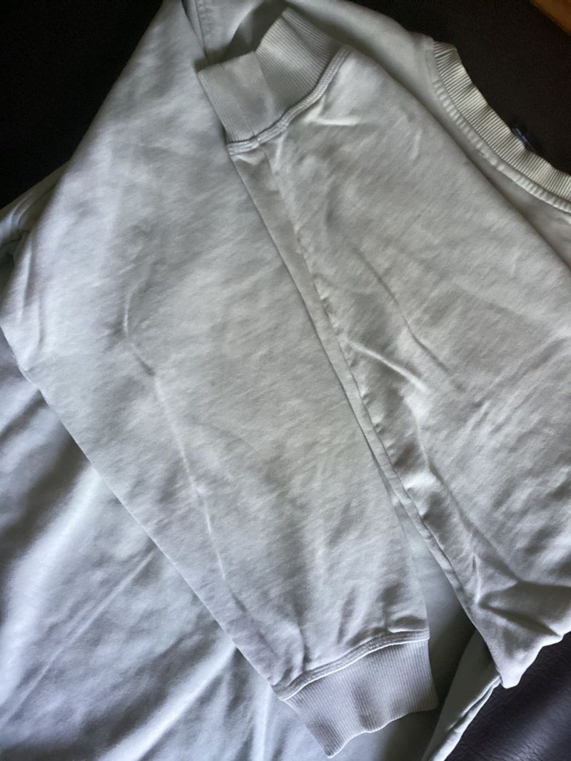 Sweatshirt Crewneck Basic grooverhym3  blue sage, foto 6