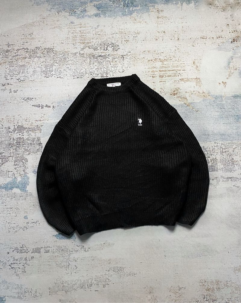 USPA BASIC LOGO KNIT SWEATER, foto 2