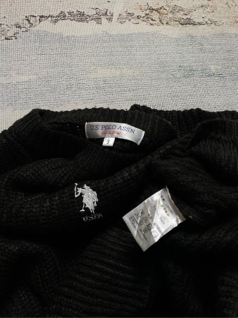 USPA BASIC LOGO KNIT SWEATER, foto 6
