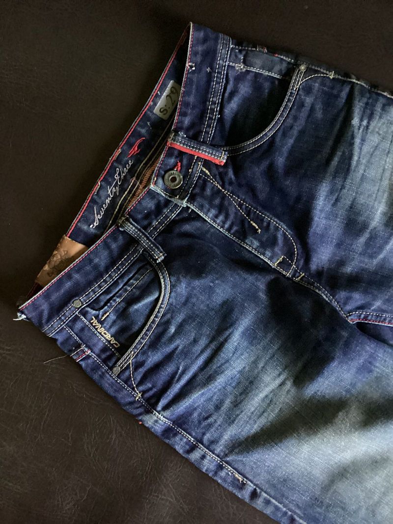Jeans Short Bawahan celana c4rdinal vintage basic, foto 4
